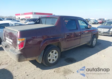 2007 Honda Ridgeline Rtl из США, поврежденный, VIN 2HJYK16557H535400
